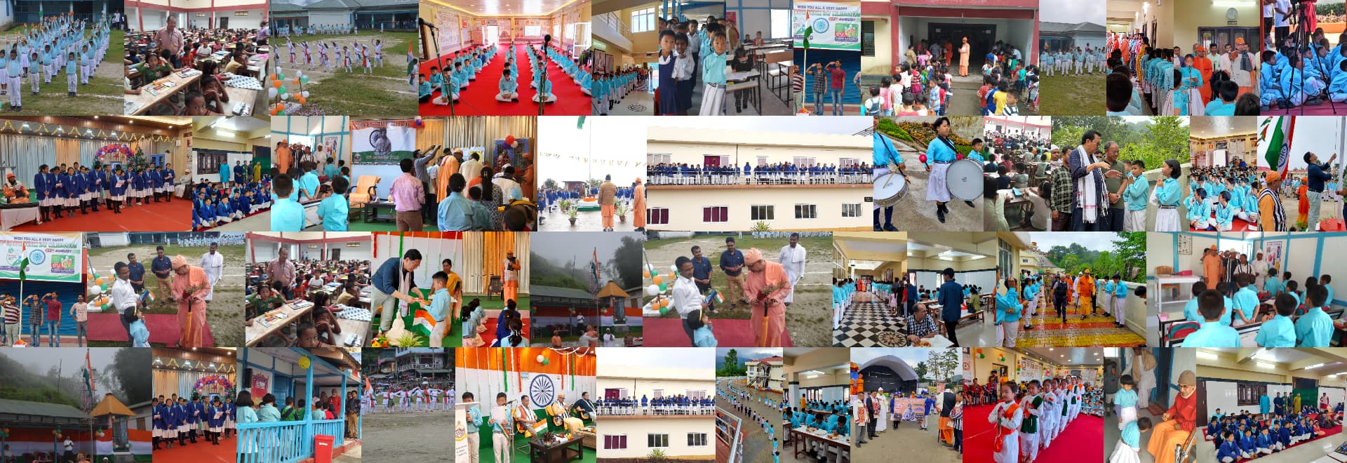 Inauguration of Main school building